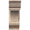 Ekena Millwork Thorton Traditional Smooth Bracket w/ Offset Brace, Douglas Fir, 7 1/2"W x 20"D x 20"H BKT0806X20X20THR01SDF - alternate 2